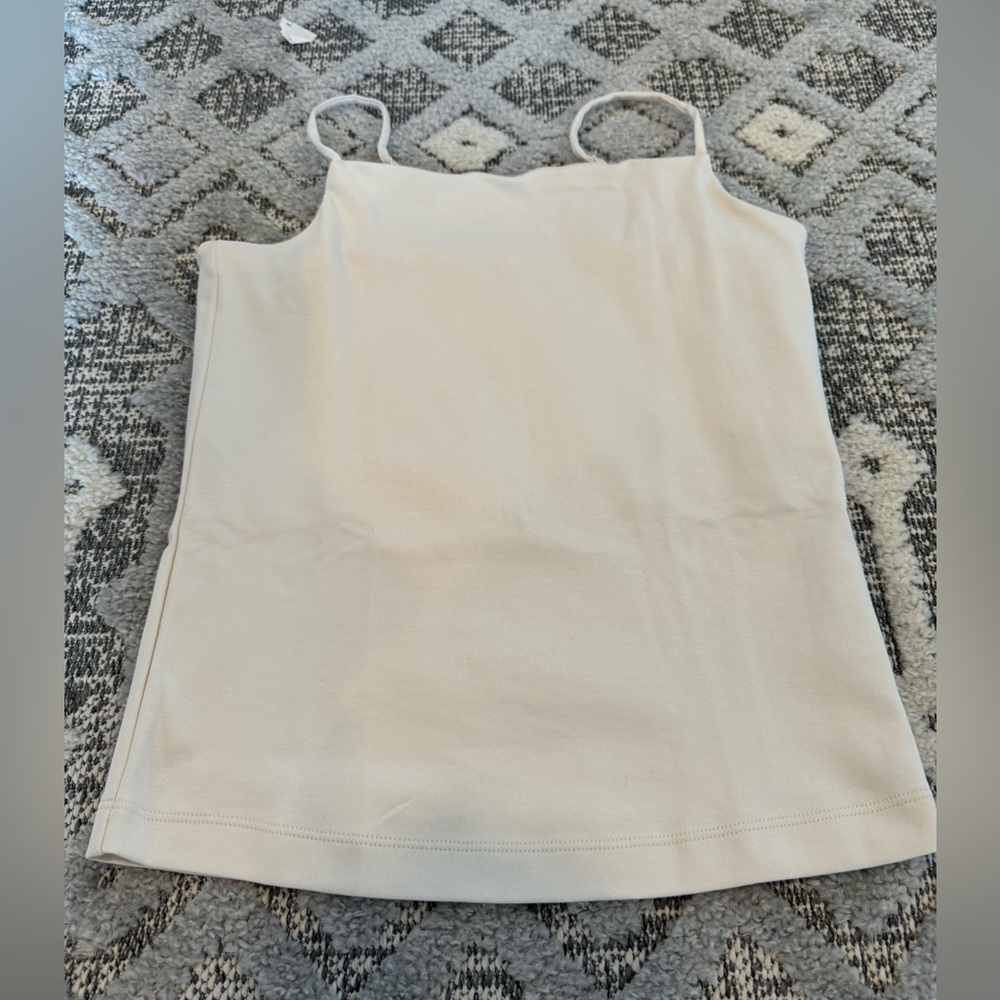 Brand new AYR (All Year Round) off white adjustable tank top